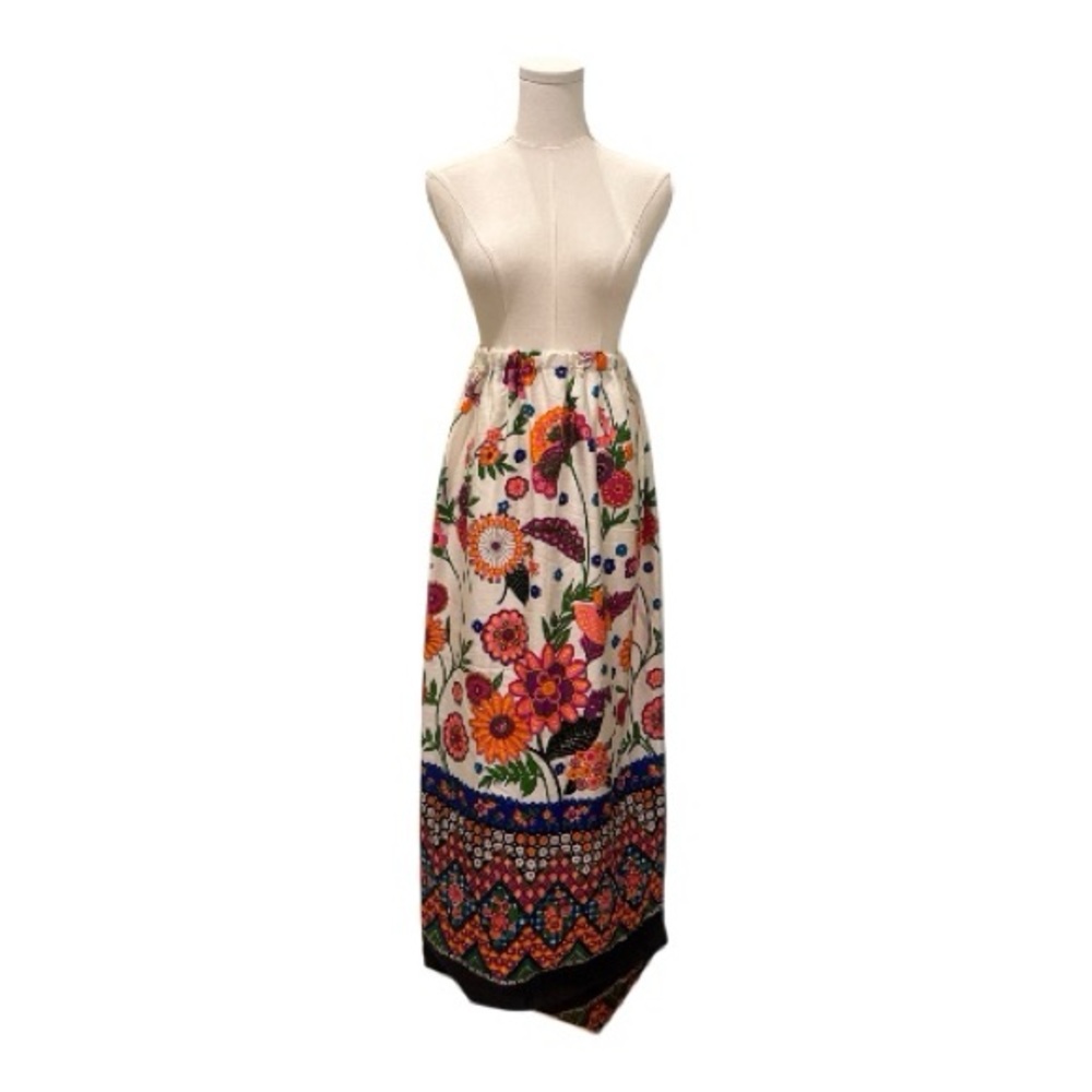 Vintage Alice Polynesian Maxi Skirt